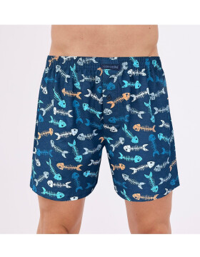 Boxerky Cornette Classic 001/171 S-2XL džínovina M