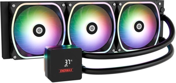 Enermax Enermax Liquid CPU Cooler Aquafusion II 360mm ARGB Black