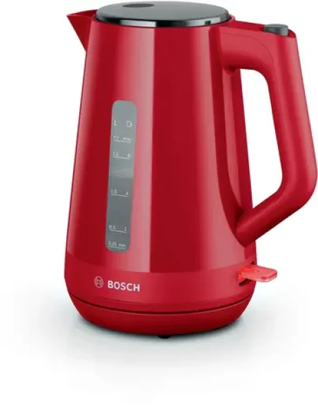 BOSCH MyMoment červená / Rýchlovarná kanvica / 2400 W / 1.7 l (TWK1M124)
