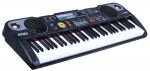 Mamido Veľký keyboard s mikrofónom MP3 čierny