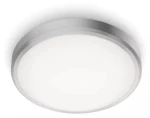 Philips Doris CL257 nikel / Kúpeľňové stropné svietidlo / LED / 17W / 1700lm / 4000K / IP44 / 31cm (SKL000363055)