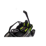 Mamido Detské elektrické autíčko Buggy Kawasaki TERYX KRX1000 24V čierne