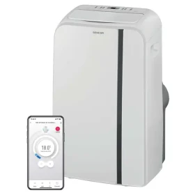 Sencor SAC MT1240C biela / mobilná klimatizácia / 1450W / 12000 BTU / chladenie / odvlhčovanie / ventilátor / SMART WiFi (8590669319428)