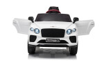 Mamido Mamido Elektrické autíčko Bentley Bentayga S 4x4 biele