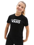 Vans FLYING V CREW black detské tričko s krátkym rukávom - M