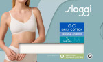 Dámska podprsenka GO Daily Cotton Soft - WHITE - biela 00GZ - SLOGGI WHITE M