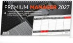 NOTIQUE Premium Manager / Stolný kalendár / Slovenský / 2027 / 32 × 16 cm