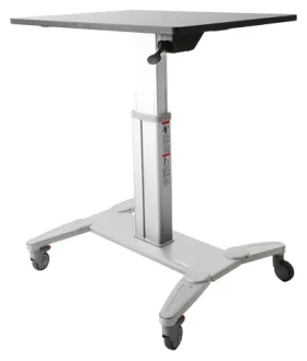 StarTech Mobilný stojan na kolieskach / Pracovná stanica / Výškovo nastaviteľná / Sedenie aj státie (STSCART)