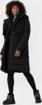 Dámsky prešívaný kabát 4F H4Z22-KUDP008 čierny Černá