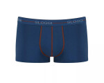 Pánske boxerky Štart Hipster C2P box - BLUE - DARK COMBINATION - tm.modrá-vínová M008 - SLOGGI BLUE 5