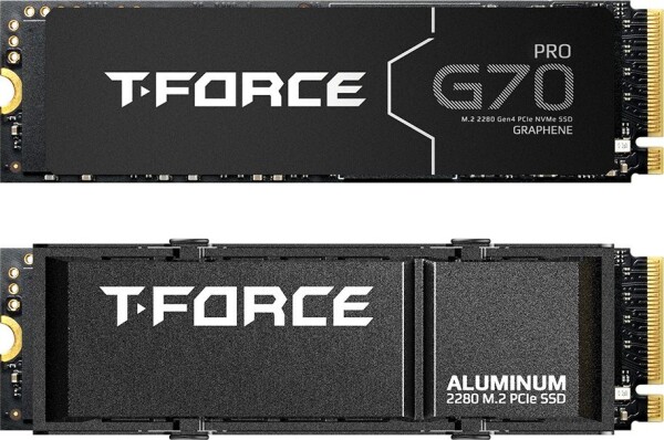TeamGroup disk SSD T-FORCE G70 Pro 1TB M.2 PCIe NVMe Gen4 x4 (7400/5500) SLC HS