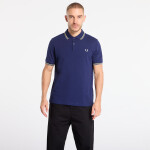 Tričko FRED PERRY Twin Tipped Fred Perry Shirt Frnvy/ Chgld/ Stbl L