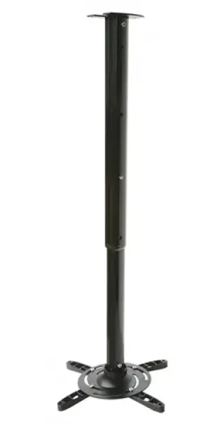 P-105B Stropný držiak na projektor / 60-102 cm / nosnosť 15 kg / univerzálny (RAMART P-105 CZARNY)