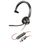 Poly Blackwire 3315 USB-C / Náhlavná súprava / mikrofón / USB-C / 3.5 mm jack (76J14AA)