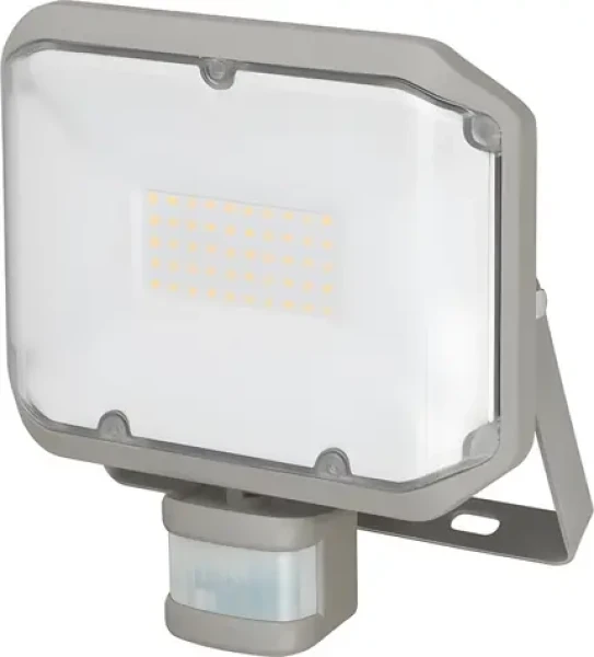 Brennenstuhl AL 3050 PIR sivá / LED reflektor / 30W / 3110lm / IP44 / čidlo pohybu (1178030901)
