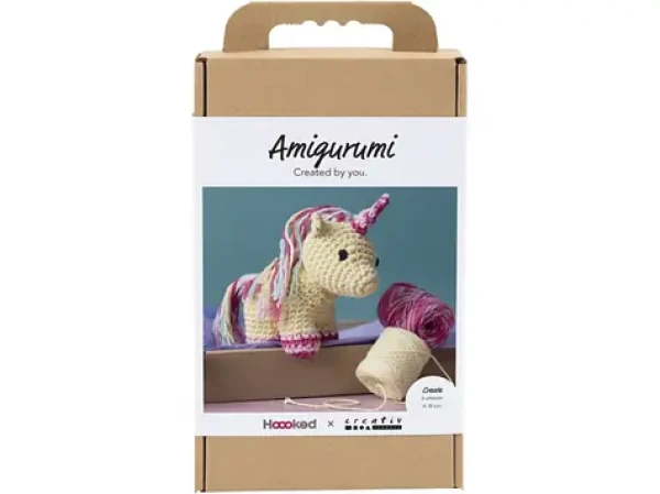 Creativ Company Sada na háčkovanie Amigurumi jednorožec