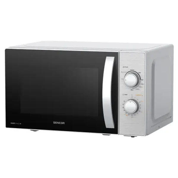 Sencor SMW 4320SS strieborná / mikrovlnná rúra / gril / 700W / 20L (8590669346400)