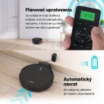 Lauben Robot Vacuum 15BB Pet čierna / Robotický vysávač / Hepa / 62 dB / dopredaj (LBNRV15BB)