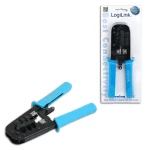 LogiLink WZ0019 čierna / Krimpovacie kliešte / 8P8C / 6P6C / 4P4C (WZ0019)