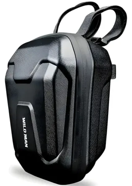 WILDMAN Taška na rám kolobežky TS9 čierna / 2,5 l / Suchý zips / Polyuretán a EVA pena / 195 x 110 x 230 mm (TS9)
