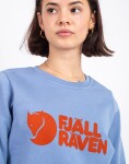 Fjällräven Fjällräven Logo Sweater W 543-243 Dawn Blue-Terracotta Brown S
