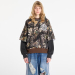 Mikina A BATHING APE Tree Edge Camo Layered Pullover Hoodie UNISEX Brown M