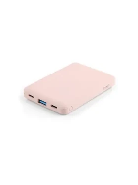 UNIQ Fuele Mini Power Banka 8000mAh ružová / výstup USB-C USB-A / vstup microUSB / 18W (8886463672228)