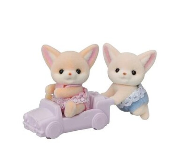 Sylvanian Families: Dvojičky fenci s autíčkom