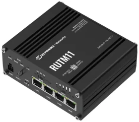 Teltonika RUTM11 / Router industriálny / 4G (LTE) / Wi-Fi 5 / 4× Gbit RJ-45 / SIM slot / -40 až 75 °C (RUTM11)