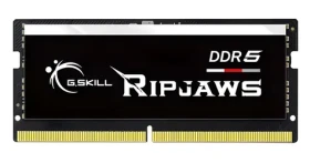 G.Skill Ripjaws DDR5 SO-DIMM čierna 32GB (1x32GB) 5600MHz / Operačná pamäť / DDR5 / PC5-44800 / CL40-40-40-89 / 1.1V (F5-5600S4040A32GX1-RS)