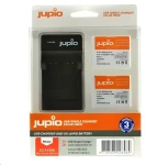 JUPIO Sada 2x NB-6LH + nabíjačka pre Canon / Sada akumulátorov s nabíjačkou / 1100 mAh (CCA1006)