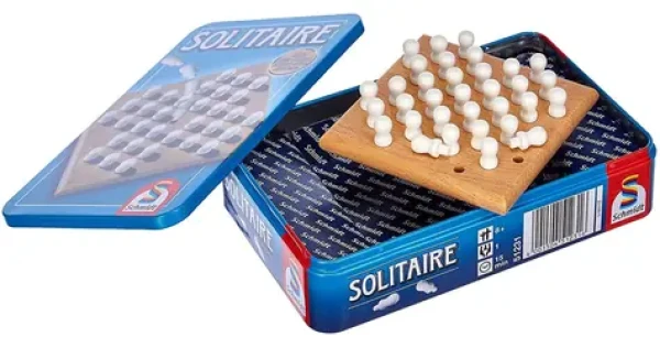 Schmidt Hra Solitaire v plechovej krabičke