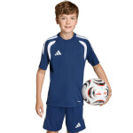 Adidas Tiro 26 League detské tričko námornícka modrá a biela KB1323 164 cm