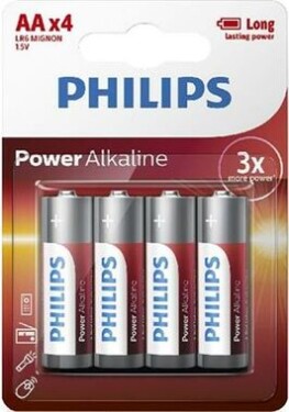 Philips LR6P4B/10 batéria AA Power Alkaline - 4ks (LR6P4B/10)