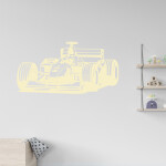 Veselá Stena Samolepka Formula Farba: béžová, Veľkosť: 80 x 50 cm