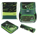 Herlitz Školská aktovka / vhodná pre 1.triedu ZŠ / 17 l / zelená (50046249)