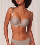 Dámska podprsenka Pure Micro WDP - neznáma - béžová 1546 - TRIUMPH BROWN 75C
