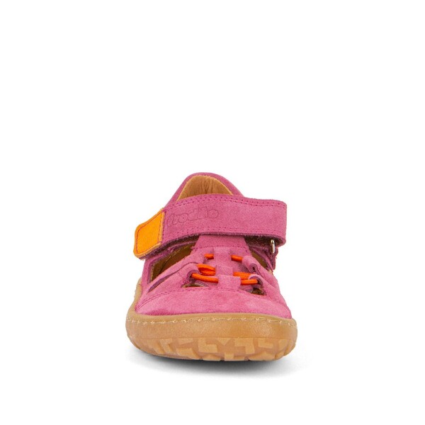 Dievčenské barefoot sandále ELASTIC Fuxia Froddo G3150262-12 fuxia - 33