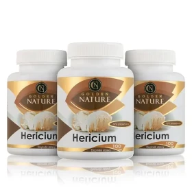 Golden Nature Hericium 30% polysacharidov 300 cps. (3x100 cps) (GN2100026)