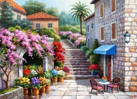 ANATOLIAN Puzzle Kvetinárstvo na jar