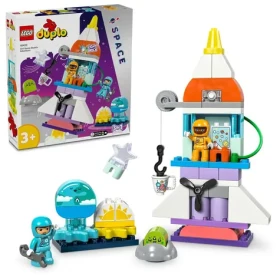 LEGO® DUPLO® Town 10422 Vesmírne dobrodružstvo s raketoplánom 3 v 1