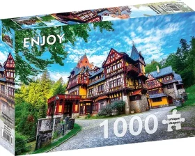 ENJOY Puzzle Kráľovská rezidencia, Sinaia, Rumunsko