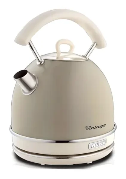 Ariete Vintage béžová / Rýchlovarná kanvica / 2000 W / 1.7 l / nerez (2877CR)