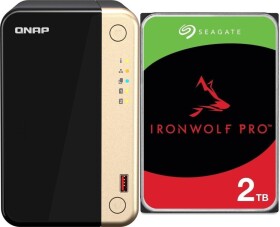 Qnap TS-264-8G + Seagate IronWolf 2TB (ST2000VN003)