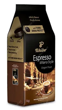 Tchibo 500828 Espresso Milano Style 1kg / Zrnková káva / Arabica a Robusta (4061445008279)