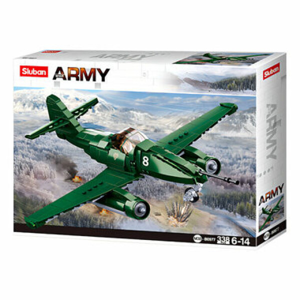 Sluban Army M38-B0977 Stíhacie lietadlo Me 262