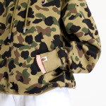 Mikina A BATHING APE 1St Camo Jacquard One Point Relaxed Fit Pullover Hoodie UNISEX Green S