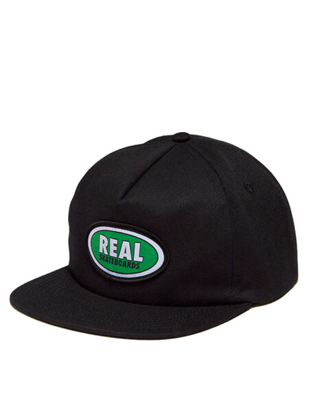 Real OVAL BLK/GRN pánska šiltovka