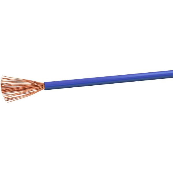 VOKA Kabelwerk H07VK25BL el. kábel hadicový, H07V-K, 1 x 2.50 mm², modrá, 100 m; H07VK25BL