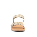 Dievčenské barefoot sandále FLEXY FLOWERS Gold Shine Froddo G3150289 - 26